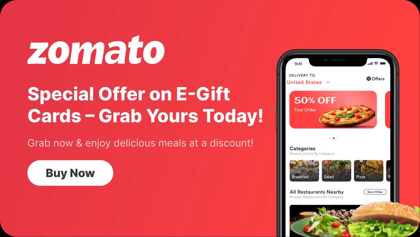Zomato E-Gift Card